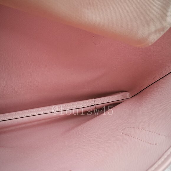 Coach City Tote Bag In Signature Canvas in powder pink - Picture 9 of 9